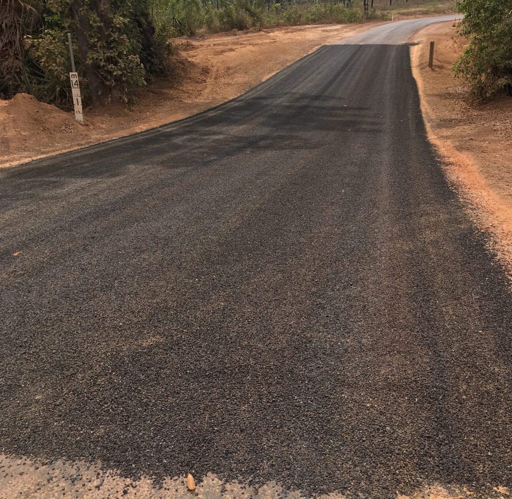 Road Under Repair — Coleman’s Contracting & Earthmoving in Humpty Doo, NT